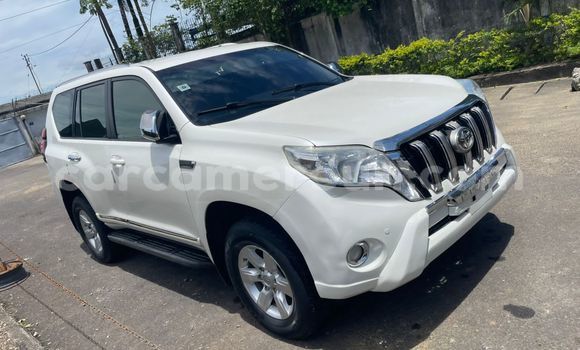 Acheter Occasion Voiture Toyota Land Cruiser Prado Blanc à Douala, Littoral Cameroon