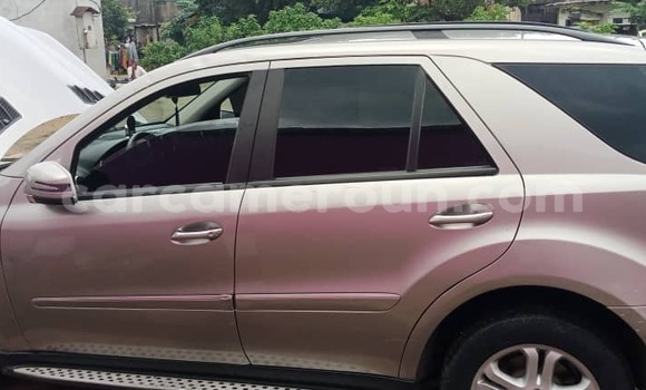 Sayi Sabo Mercedes‒Benz ML–Class Azurfa Mota in Douala a Ƙasar Kamaru