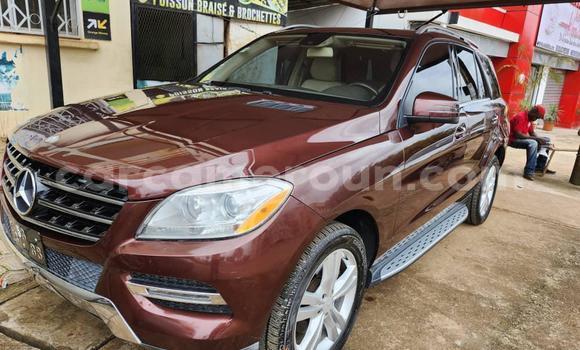 Buy Used Mercedes‒Benz ML–Class Brown Car in Yaounde in Central Cameroon