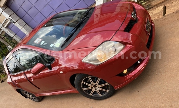 Buy Used Toyota Auris Red Car in Yaounde in Central Cameroon