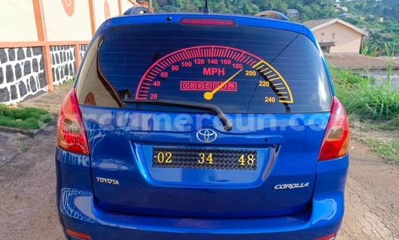 Buy Used Toyota Corolla Verso Blue Car in Yaounde in Central Cameroon Buy Used Toyota Corolla Verso Blue Car in Yaounde in Central Cameroon