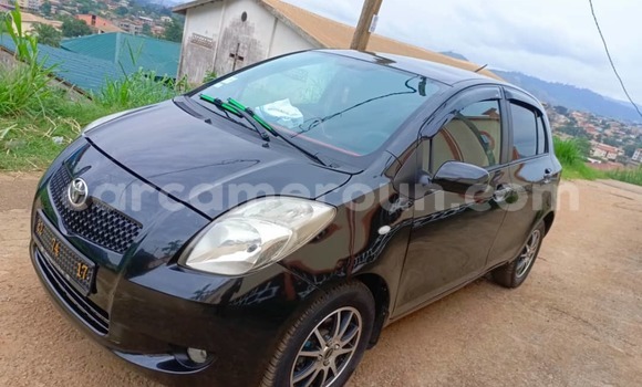 Buy Used Toyota Vitz Black Car in Yaounde in Central Cameroon
