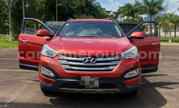 Buy Used Hyundai Santa Fe Red Car in Yaounde in Central Cameroon