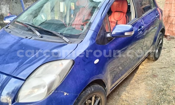 Buy Used Toyota Vitz Blue Car in Douala in Littoral Cameroon Buy Used Toyota Vitz Blue Car in Douala in Littoral Cameroon