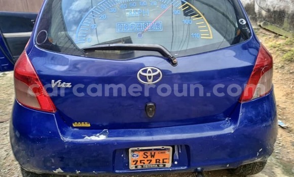 Buy Used Toyota Vitz Blue Car in Douala in Littoral Cameroon Buy Used Toyota Vitz Blue Car in Douala in Littoral Cameroon
