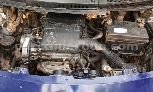 Buy Used Toyota Vitz Blue Car in Douala in Littoral Cameroon Buy Used Toyota Vitz Blue Car in Douala in Littoral Cameroon