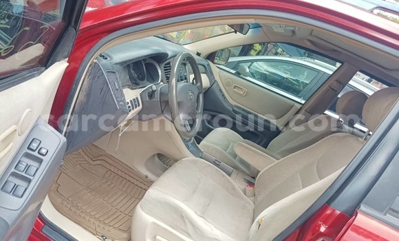 Acheter Occasion Voiture Toyota Highlander Rouge à Douala, Littoral Cameroon Acheter Occasion Voiture Toyota Highlander Rouge à Douala, Littoral Cameroon