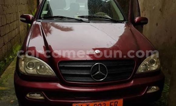Sayi Na hannu Mercedes‒Benz ML–Class Red Mota in Yaounde a Babban Kamaru