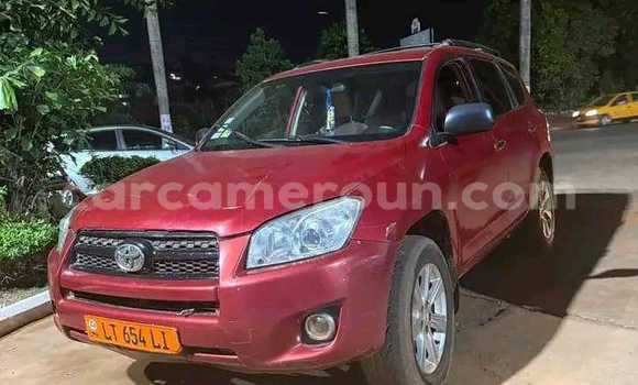 Buy Used Toyota RAV4 Red Car in Yaounde in Central Cameroon