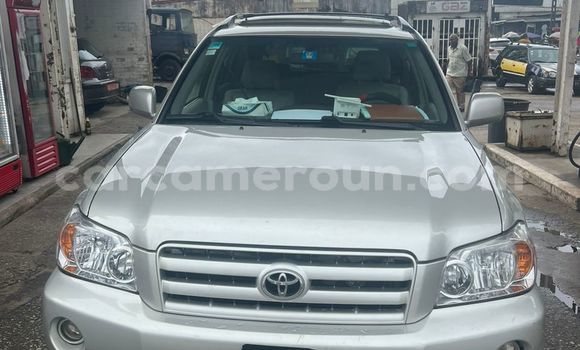 Buy Used Toyota Highlander Silver Car in Douala in Littoral Cameroon