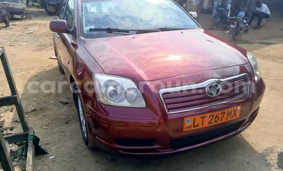 Sayi Na hannu Toyota Avensis Red Mota in Douala a Ƙasar Kamaru