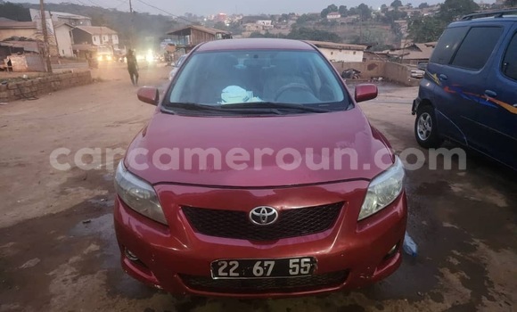 Acheter Neuf Voiture Toyota Corolla Rouge à Yaoundé, Central Cameroon
