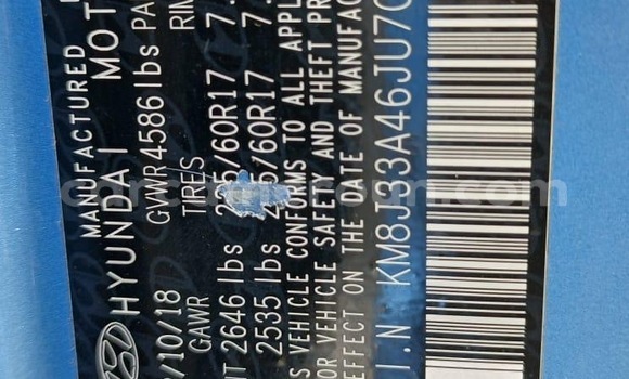 Sayi Sabo Hyundai Tucson Blue Mota in Douala a Ƙasar Kamaru Sayi Sabo Hyundai Tucson Blue Mota in Douala a Ƙasar Kamaru