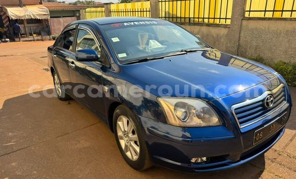 Buy Used Toyota Avensis Blue Car in Yaounde in Central Cameroon