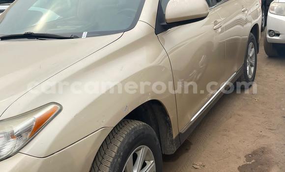 Buy Used Toyota Highlander Beige Car in Douala in Littoral Cameroon