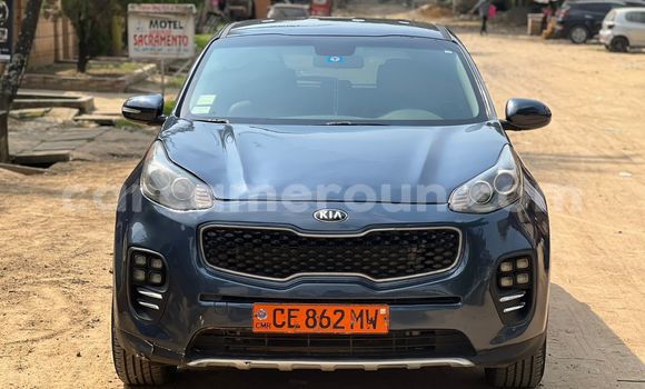 Buy Used Kia Sportage Blue Car in Douala in Littoral Cameroon
