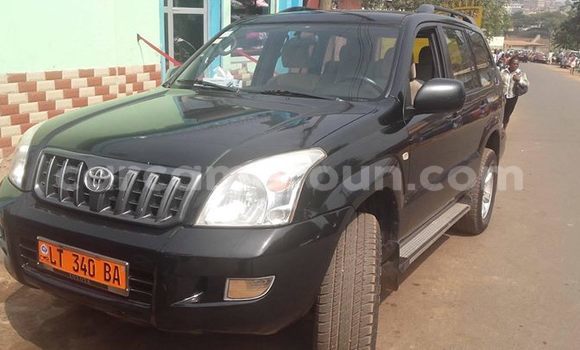 Sayi Na hannu Toyota Land Cruiser Prado Black Mota in Yaounde a Babban Kamaru Sayi Na hannu Toyota Land Cruiser Prado Black Mota in Yaounde a Babban Kamaru