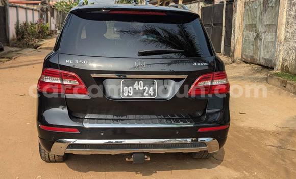 Sayi Na hannu Mercedes‒Benz ML–Class Black Mota in Douala a Ƙasar Kamaru Sayi Na hannu Mercedes‒Benz ML–Class Black Mota in Douala a Ƙasar Kamaru