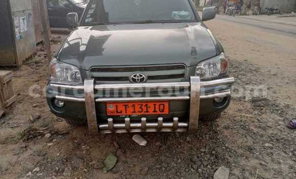 Sayi Na hannu Toyota Highlander Green Mota in Douala a Ƙasar Kamaru