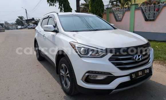 Sayi Imported Hyundai Santa Fe White Mota in Douala a Ƙasar Kamaru Sayi Imported Hyundai Santa Fe White Mota in Douala a Ƙasar Kamaru