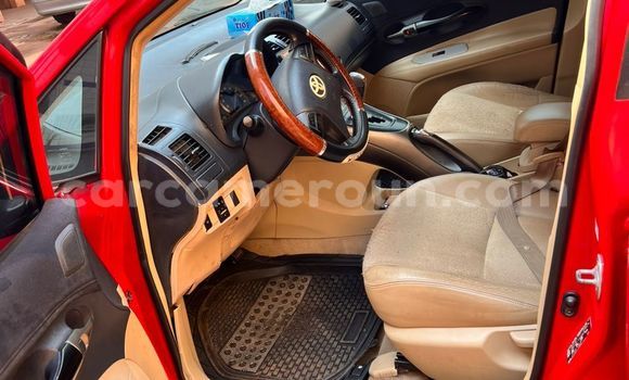 Sayi Na hannu Toyota Blade Red Mota in Yaounde a Babban Kamaru Sayi Na hannu Toyota Blade Red Mota in Yaounde a Babban Kamaru