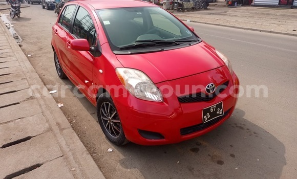 Buy Used Toyota Yaris Red Car in Douala in Littoral Cameroon