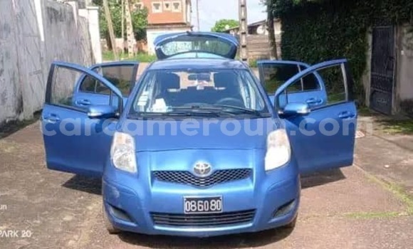 Buy Used Toyota Vitz Blue Car in Yaounde in Central Cameroon Buy Used Toyota Vitz Blue Car in Yaounde in Central Cameroon