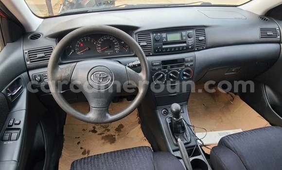 Sayi Na hannu Toyota Corolla Red Mota in Douala a Ƙasar Kamaru Sayi Na hannu Toyota Corolla Red Mota in Douala a Ƙasar Kamaru