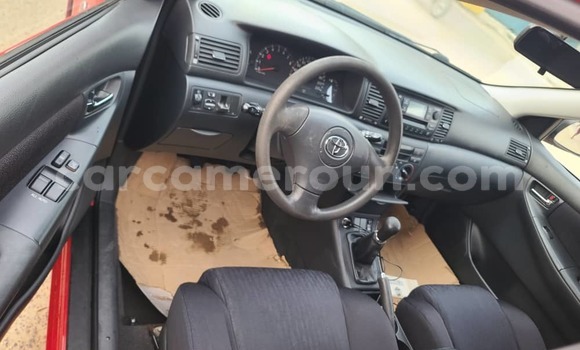 Sayi Na hannu Toyota Corolla Red Mota in Douala a Ƙasar Kamaru Sayi Na hannu Toyota Corolla Red Mota in Douala a Ƙasar Kamaru