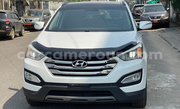Sayi Na hannu Hyundai Santa Fe White Mota in Douala a Ƙasar Kamaru