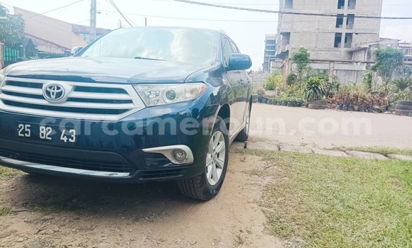 Acheter Occasion Voiture Toyota Highlander Bleu à Douala, Littoral Cameroon