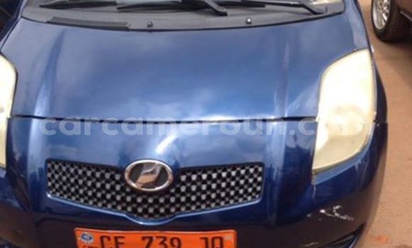 Sayi Na hannu Toyota Yaris Blue Mota in Yaounde a Babban Kamaru Sayi Na hannu Toyota Yaris Blue Mota in Yaounde a Babban Kamaru