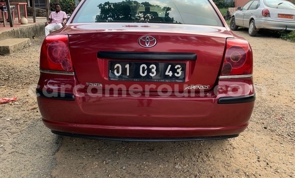 Buy Used Toyota Avensis Red Car in Douala in Littoral Cameroon Buy Used Toyota Avensis Red Car in Douala in Littoral Cameroon