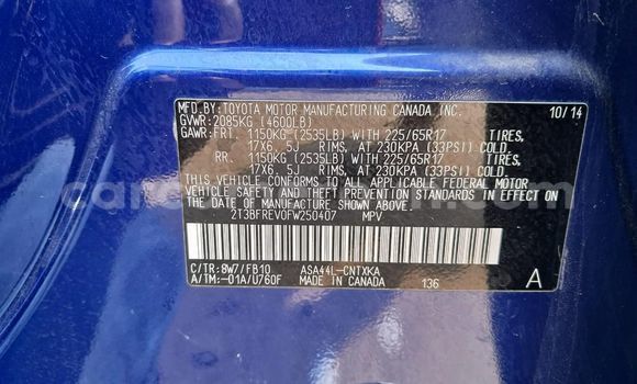 Acheter Occasion Voiture Toyota RAV4 Bleu à Douala, Littoral Cameroon Acheter Occasion Voiture Toyota RAV4 Bleu à Douala, Littoral Cameroon