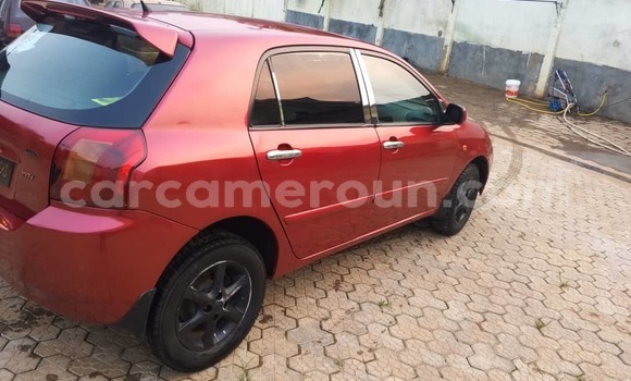 Sayi Na hannu Toyota Corolla Red Mota in Douala a Ƙasar Kamaru Sayi Na hannu Toyota Corolla Red Mota in Douala a Ƙasar Kamaru