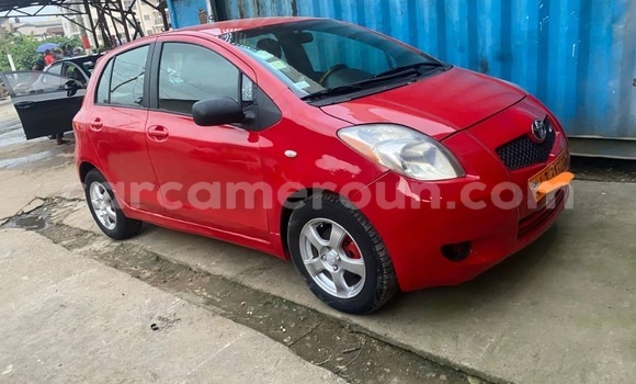 Buy Used Toyota Yaris Red Car in Douala in Littoral Cameroon