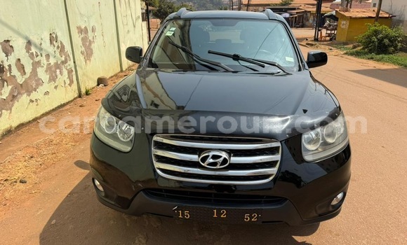 Buy Used Hyundai Santa Fe Black Car in Yaounde in Central Cameroon
