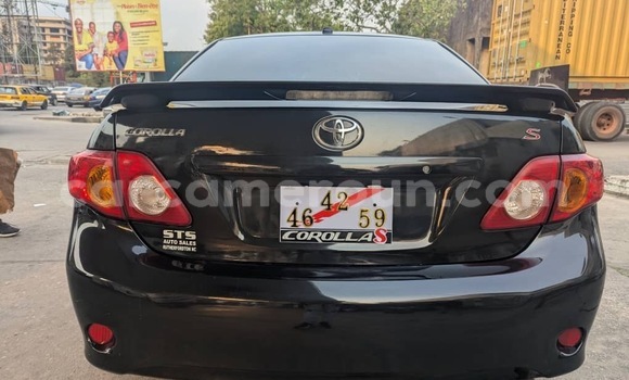 Buy Import Toyota Corolla Black Car in Douala in Littoral Cameroon Buy Import Toyota Corolla Black Car in Douala in Littoral Cameroon