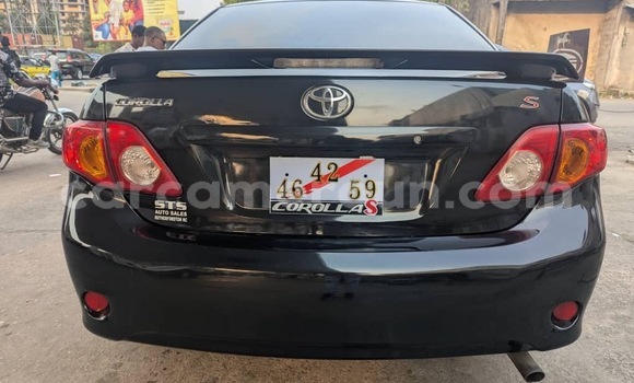 Buy Import Toyota Corolla Black Car in Douala in Littoral Cameroon Buy Import Toyota Corolla Black Car in Douala in Littoral Cameroon