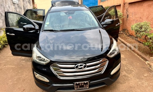 Buy Used Hyundai Santa Fe Black Car in Yaounde in Central Cameroon
