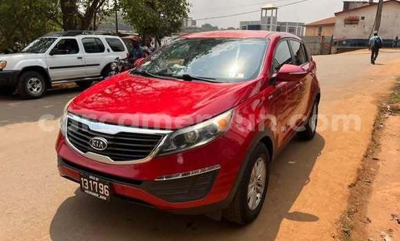 Sayi Na hannu Kia Sportage Red Mota in Yaounde a Babban Kamaru Sayi Na hannu Kia Sportage Red Mota in Yaounde a Babban Kamaru