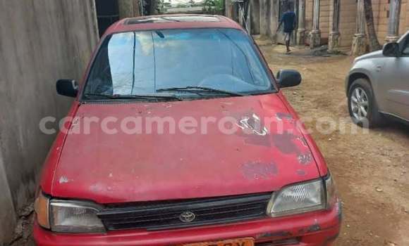 Buy Used Toyota Starlet Red Car in Douala in Littoral Cameroon