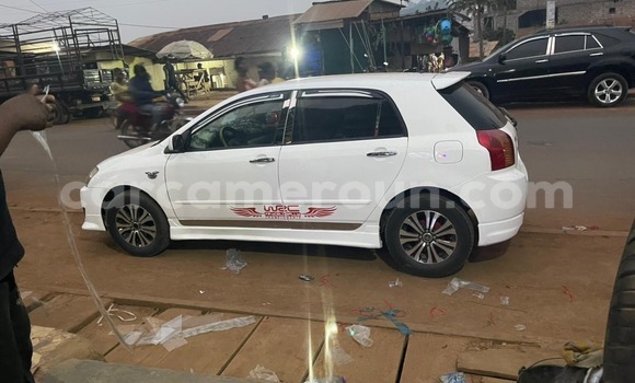 Acheter Occasion Voiture Toyota Runx Blanc à Yaoundé, Central Cameroon