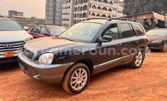 Sayi Na hannu Hyundai Santa Fe Black Mota in Yaounde a Babban Kamaru