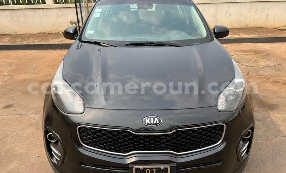 Sayi Na hannu Kia Sportage Black Mota in Yaounde a Babban Kamaru