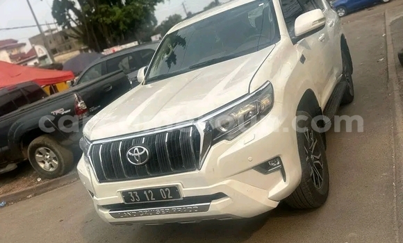 Sayi Imported Toyota Land Cruiser Prado White Mota in Douala a Ƙasar Kamaru Sayi Imported Toyota Land Cruiser Prado White Mota in Douala a Ƙasar Kamaru