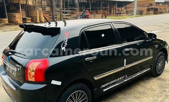 Sayi Na hannu Toyota Corolla Black Mota in Douala a Ƙasar Kamaru Sayi Na hannu Toyota Corolla Black Mota in Douala a Ƙasar Kamaru