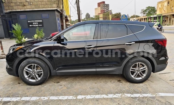 Sayi Na hannu Hyundai Santa Fe Black Mota in Douala a Ƙasar Kamaru