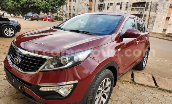 Sayi Na hannu Kia Sportage Red Mota in Yaounde a Babban Kamaru Sayi Na hannu Kia Sportage Red Mota in Yaounde a Babban Kamaru