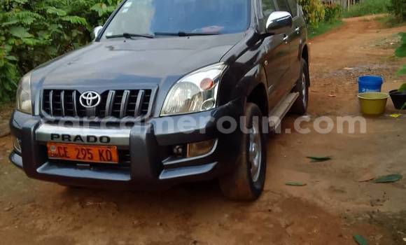 Sayi Na hannu Toyota Prado Black Mota in Yaounde a Babban Kamaru Sayi Na hannu Toyota Prado Black Mota in Yaounde a Babban Kamaru